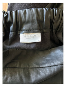 Vila must kunstnahast seelik (2 foto / 4)