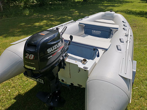 RIB GRAND 370S+Suzuki 20HP/4 takti+Respo haagis (7 foto / 10)