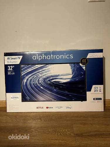 Alphatronics SLA-32 W 4K TV, 32-tolline