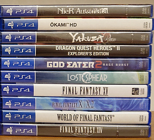 PS4 mängud - uued - kasutatud (9 foto / 9)
