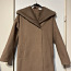 Пальто зимнее новое кашемировое с капюшоном р 42 (фото #1)
