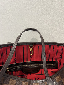 Authentic Louis Vuitton Neverfull PM Damier Ebene Canvas (4 foto / 10)