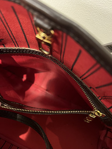 Authentic Louis Vuitton Neverfull PM Damier Ebene Canvas (9 foto / 10)