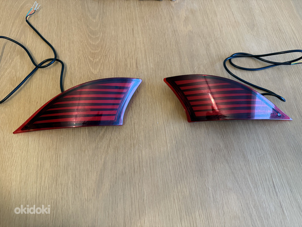 Tagumise põrkeraua helkurid Lexus IS 2013 2014 2015-2017