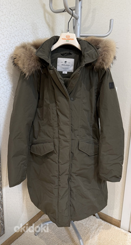 Woolrich mantel XL uus originaal oliivivärvi