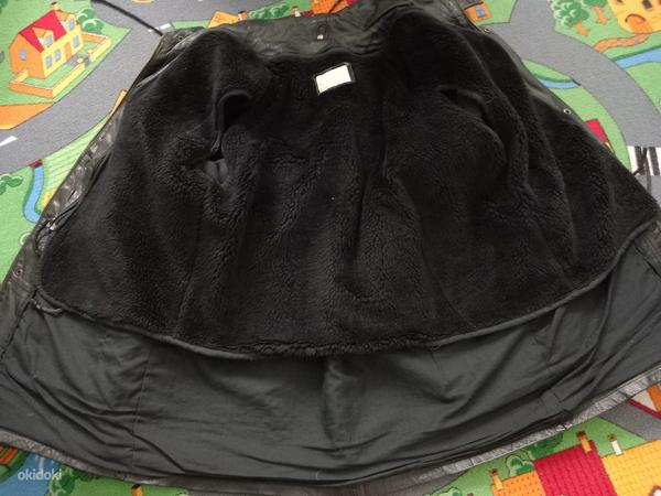 Куртка кожаная утепленная XL (фото #2)