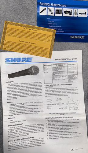SHURE SM-58 lavamikrofon (foto #7)