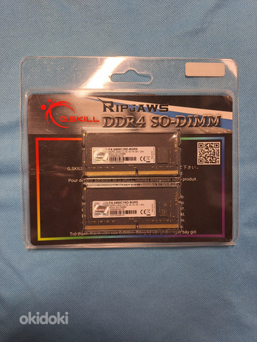 G.SKILL 8 GB sülearvuti mälu