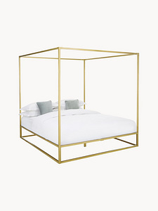 UUS! Westwing Super King Size kuldne voodi "BELLE" (1 foto / 7)