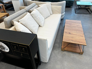 Diivan eemaldatava katega slipcover Mila (3-kohaline) kreem (9 foto / 9)