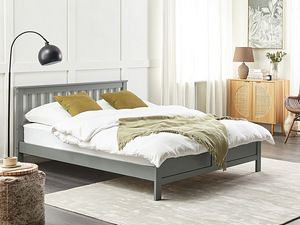 Voodi 160x200 Puidust king size voodi "MAYENNE" *UUS (4 foto / 6)