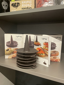 🥯Lékué Bagels Silicone Brown 6 Pack (2 foto / 6)