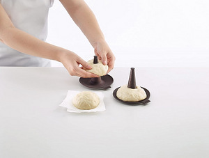 🥯Lékué Bagels Silicone Brown 6 Pack (3 foto / 6)
