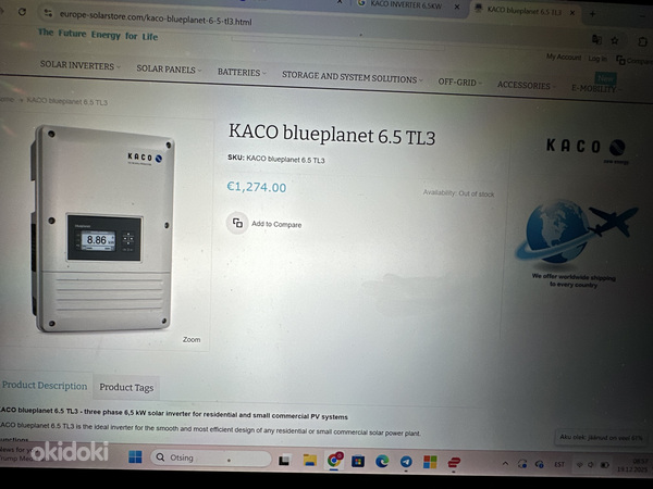 Päikesepaneelide inverter