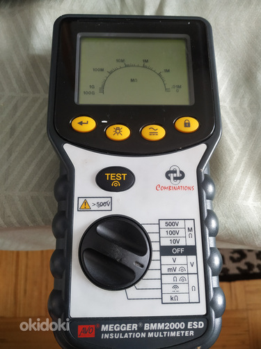 Megger BMM2000 ESD Multimeter