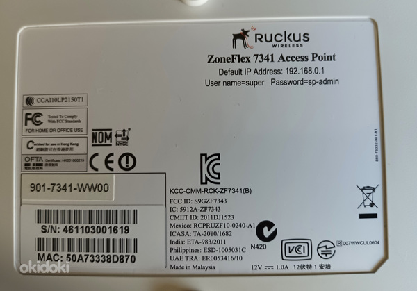 Access point RUCKUS 7341 (фото #3)