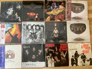 LPs QUEEN, DEEP PURPLE, MSG, I.GILLAN BAND LP Japan press (2 foto / 2)