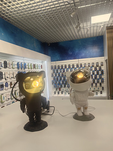Valgusefektide astronaut, projektor LED 3D (2 foto / 2)