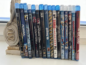 Vähekasutatud Blu-ray ja DVD plaadid (42 tk) (1 foto / 2)