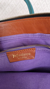 Yves Saint Laurent nahast kott (5 foto / 5)