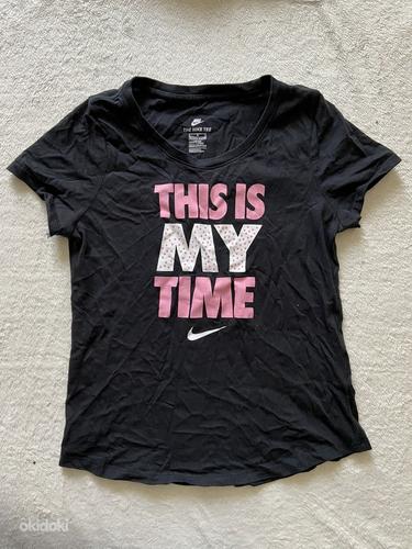 Футболка Nike для девочек «Это мое время» (фото #1)
