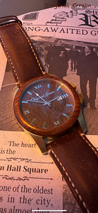 Watch, Original Grain, Men’s, Stainless Steel, Wood, Classic (1 foto / 4)