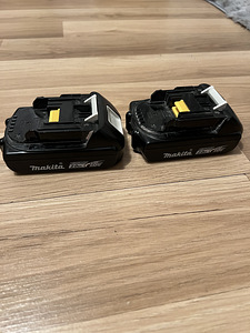 Продам два новых аккумулятора Makita 2ah (1 фото из 3)