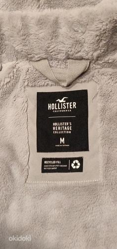 Женское пальто hollister серое, размер M (фото #2)