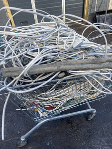 Общая покупка Старые строительные кабели цена 1,5-2€ кг