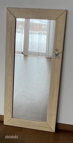 Poppy täispuidust raamiga peegel (фото #1)