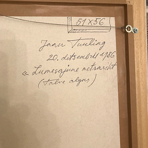 Jaan Tuuling maal Lumesajune metsasiht 1986 (2 foto / 3)