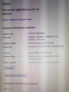 Lenovo thinkpad t540p (1 foto / 2)