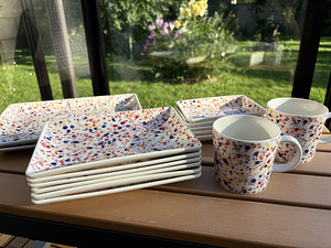 Iittala Helle amethyst lillad nõud (1 foto / 3)