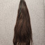 Славянские волосы б/у, 64 см, 240 капсул (фото #1)