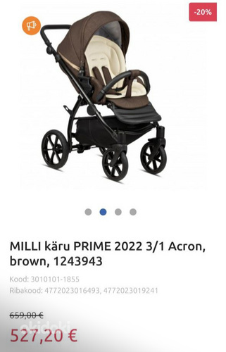 Продается коляска MILLI Prime (фото #4)