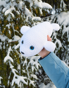Игрушка тюлень Seal puppy toy Hüljes mänguasi (3 foto / 3)
