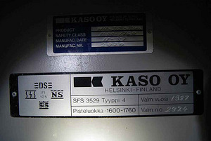 Varakambriuks, seifiuks, tulekindel uks Kaso, 400mm paksune (10 foto / 10)