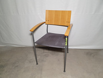 Стул клиента, штабелируемый стул, 4 шт.