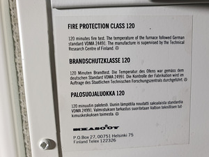 Tulekindel rippkaantekapp Kaso tulekindlusklass 120 (5 foto / 5)