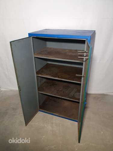 Шкаф, металлический шкаф для мастерской (фото #2)