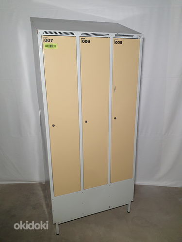 Металлический шкаф 3 двери (фото #1)