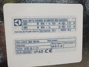 Keedukatel Electrolux Gryta Variomix 50L (9 foto / 10)