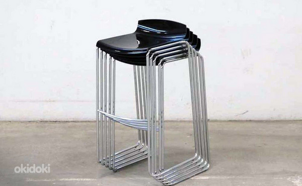 Дизайнерские барные стулья, 5 шт. (фото #3)