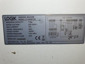 Pesumasin Logik L714WM13E (5 foto / 5)