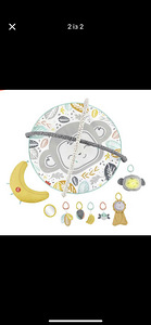 Fisher-Price Snugamonkey Go Bananas mängumatt. (4 foto / 5)