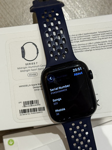 Apple Watch Series 7, 45mm, GPS, Alumiinium, sinised (2 foto / 4)