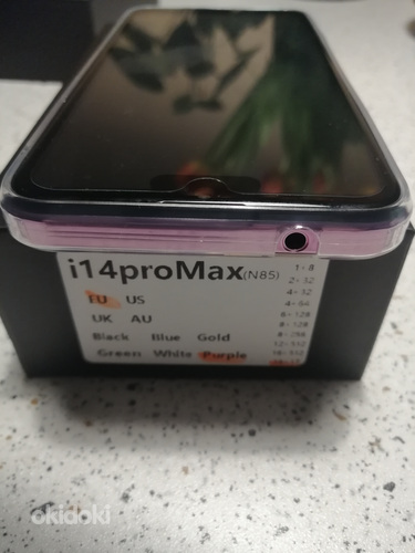 I14 pro max 6.7" 5g,16гб/1тб новый в упаковке (фото #4)