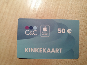 Подарочная карта Apple 50 евро новая гарантия. Подарок (9 фото из 10)