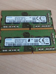 RAM ddr4 sülearvuti jaoks 16 gb