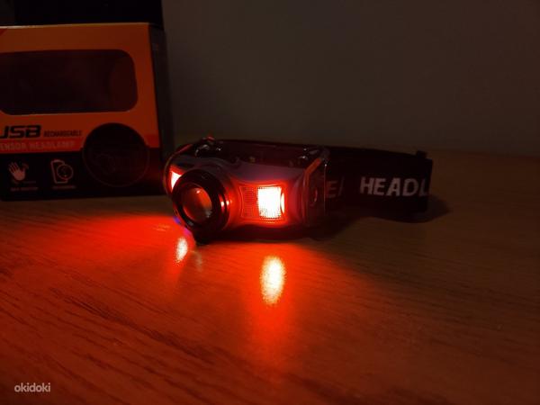 LED налобный фонарь (фото #4)